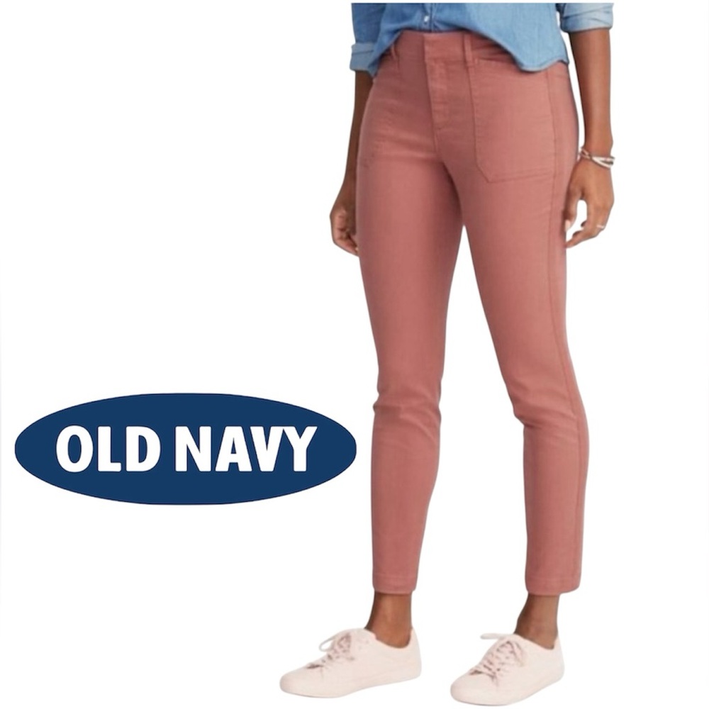 Old Navy Pixi Dusty Rose Khaki’s